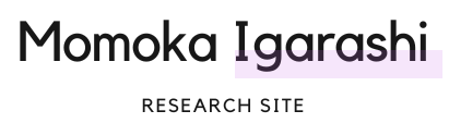 Momoka Igarashi Research Site